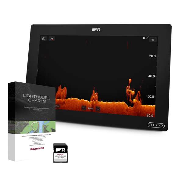 Raymarine Axiom 2 RV 12" Chartplotter with RealVision 3D Sonar & Western European Lighthouse Charts