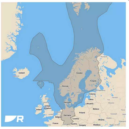 Raymarine Lighthouse Chart: R70794-NEU - Northern Europe - SD-Card