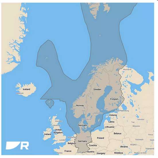 Raymarine Axiom2 Pro 12 S HybridTouch 12 Inch Display With Chirp (No Transducer) With Northern Europe Lighthouse Chart - Image 2