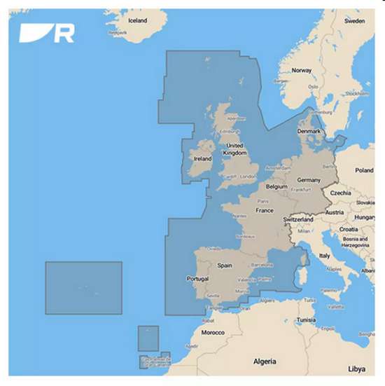Raymarine Lighthouse Chart: R70794-WEU - Western Europe - SD-Card
