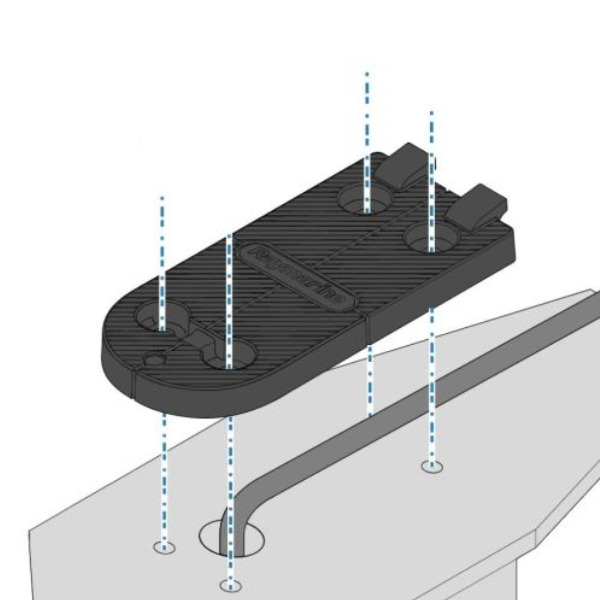 Raymarine Replacement Mounting Plate for RSW Wind Sensor