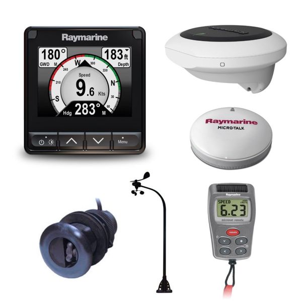 Raymarine i70s. Wireless Vertical Wind. DST800. Heading Sensor & Backbone Kit