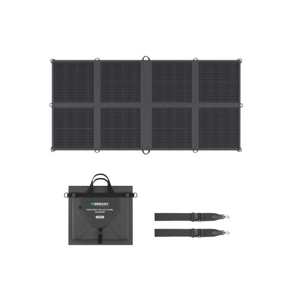 Renogy Fold Up Solar Panel Blanket - 200W Renogy Fold Up Solar Panel Blanket - 200W