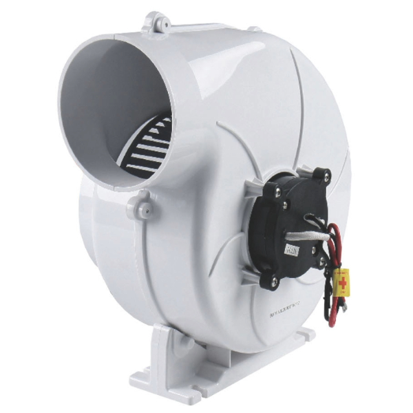 SeaFlo BB132002 In-Line Bilge Blower - 320CFM / 550CMH - Flex Mount - 12V