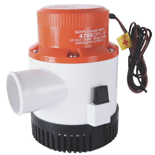 Seaflo BP2G300001 Non-Automatic Submersible Bilge Pump - 3000 GPH - 24V