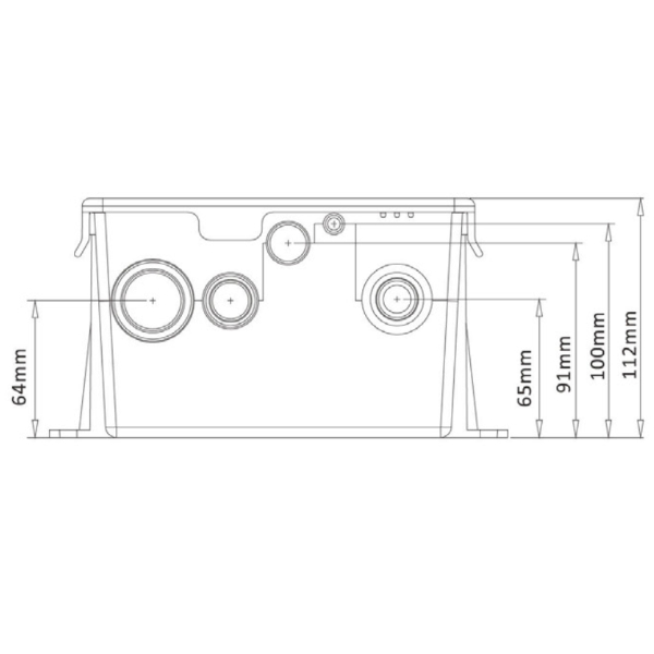 Seaflo BP2G60007 Shower Sump Pump System - 600 GPH - 24V - Image 3