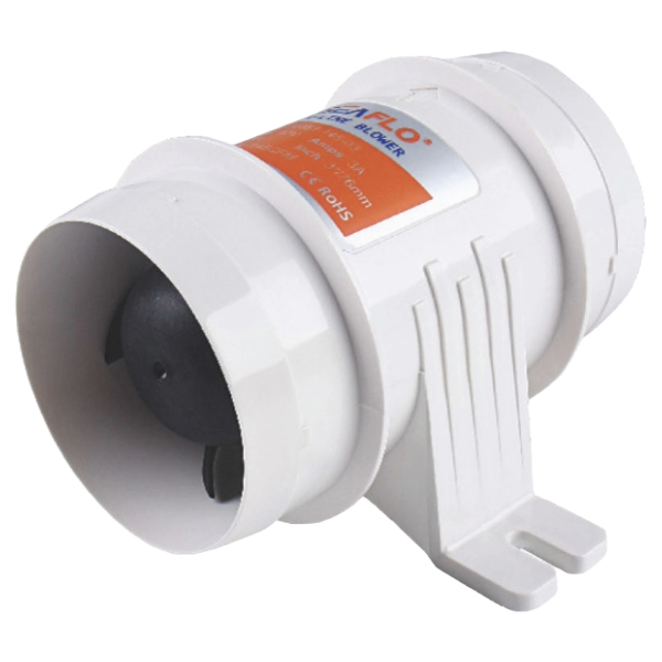 SeaFlo IB114503 In-Line Bilge Blower - 145CFM / 247CMH - 12V