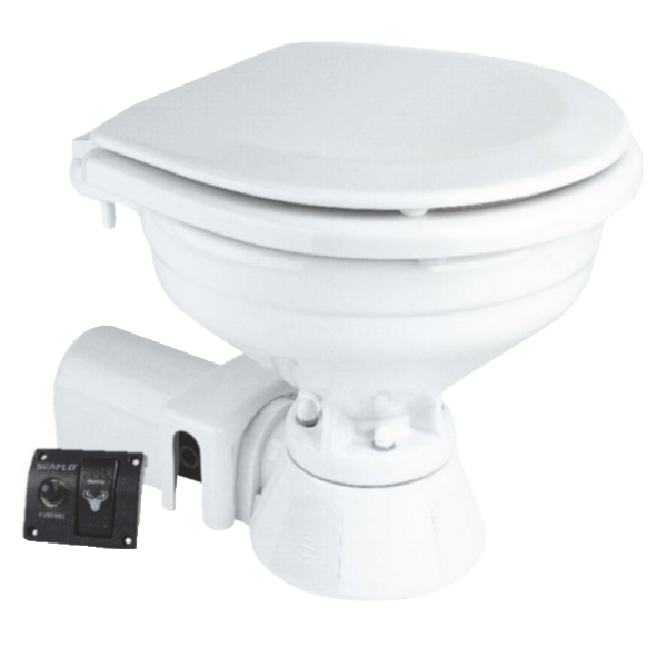 SeaFlo MTE201 Marine Toilet - Electric - Compact - 24V