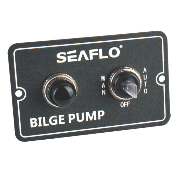 Seaflo SP01501 Bilge Pump Switch Panel - 3-Way - 12V / 24V