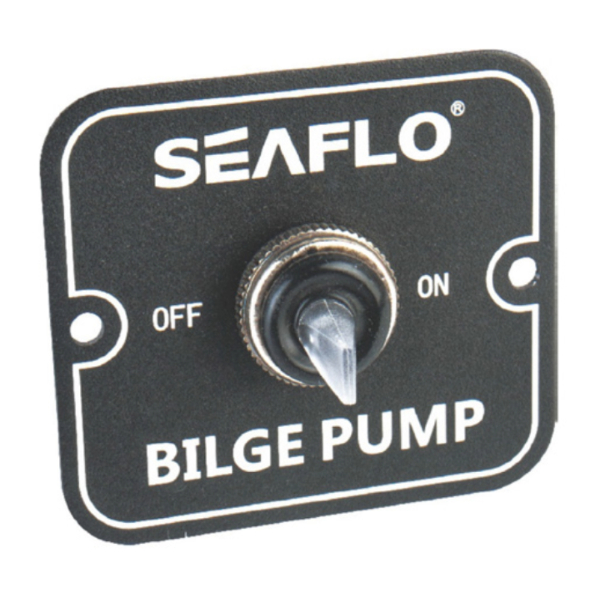 Seaflo SP02 Bilge Pump Switch Panel - 2-Way - 12V / 24V