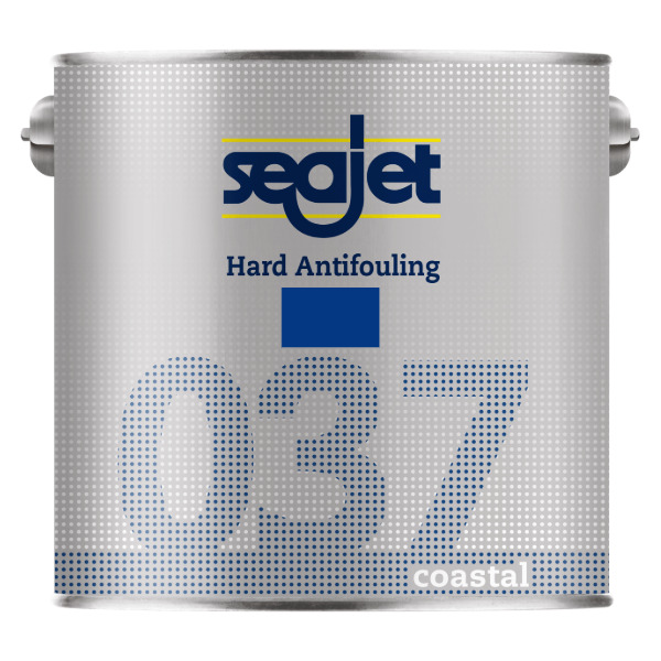 Seajet 037 Coastal Antifouling Paint - Navy Blue - 2.5l