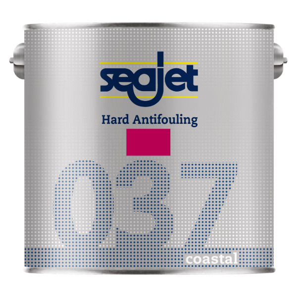 Seajet 037 Coastal Antifouling Paint - Red - 2.5l