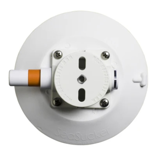 SeaSucker Vacuum Mount - 6 Inch / 15cm - White