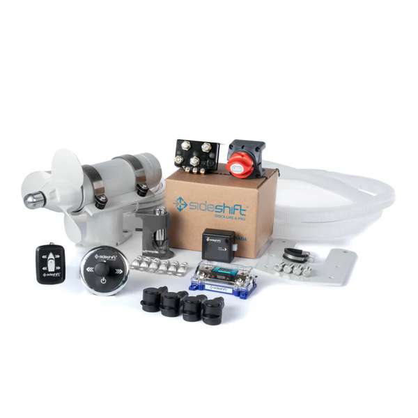 Sideshift SD230 Stern Drive Mounted Stern Thruster Kit 12v DC - White