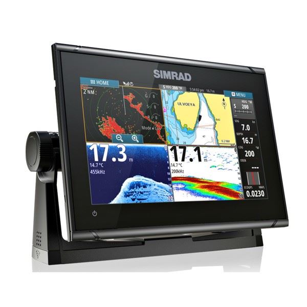 Simrad GO9 XSE 9 Inch Multi-touch Chart Plotter with built in Echosounder - No Transducer
