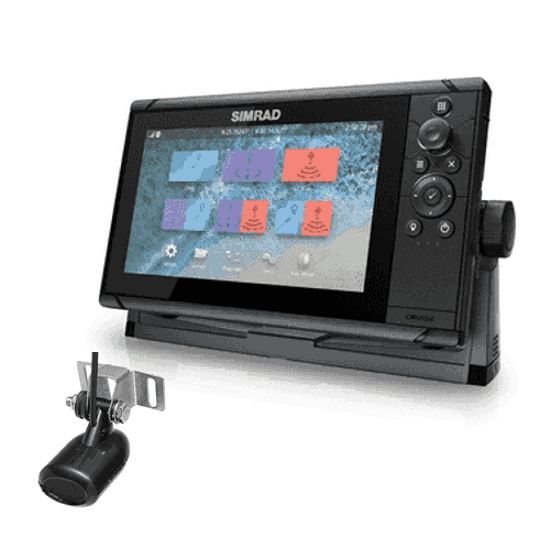 Hook Reveal 9 Fish Finder 9 Inch Screen with Transducer and C-MAP