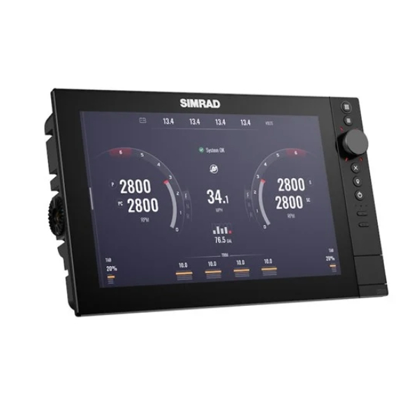 Simrad NSS4 Hybrid Multifunction Display - 12 Inch - No Built-In Sonar - Image 3