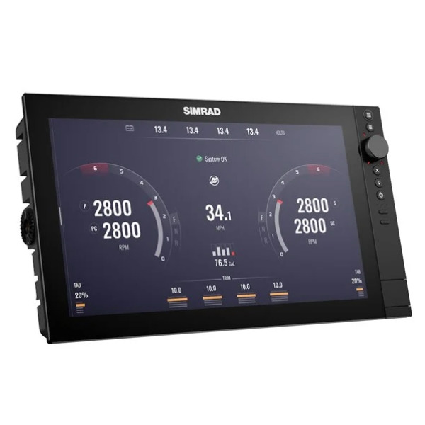 Simrad NSS4 Hybrid Multifunction Display - 16 Inch - Built-In Sonar - Image 4