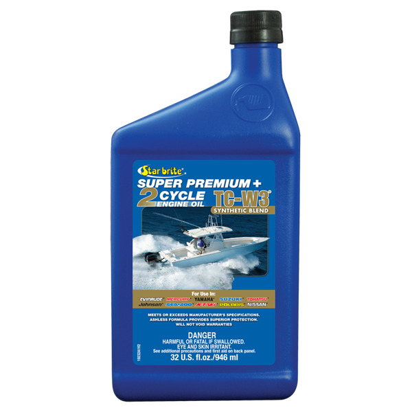 Starbrite TC-W3 Super Premium Synthetic Blend Engine Oil - 2-Cycle - 473ml