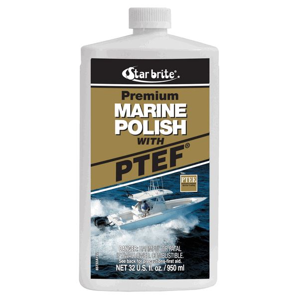 Starbrite Prem Marine Liquid Polish 1Ltr with PTEF