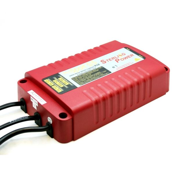 Sterling Power PS1255 Pro Sport Waterproof Battery Charger - 12V / 24V - 10A / 5A Out - Image 2