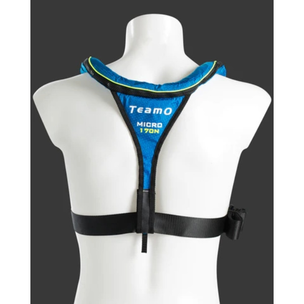 TeamO 170N Micro Lifejacket - Automatic - Blue / Yellow - Image 4