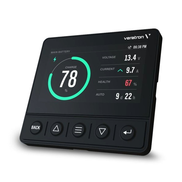 Veratron OL43 4.3 inch Multifunctional Colour Instrument Display - Black