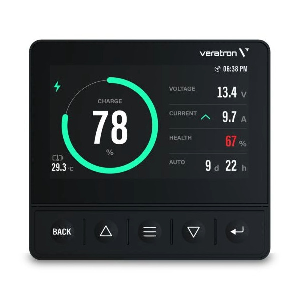 Veratron OL43 4.3 inch Multifunctional Colour Instrument Display - Black - Image 5