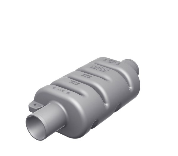 Vetus Plastic muffler type MP100