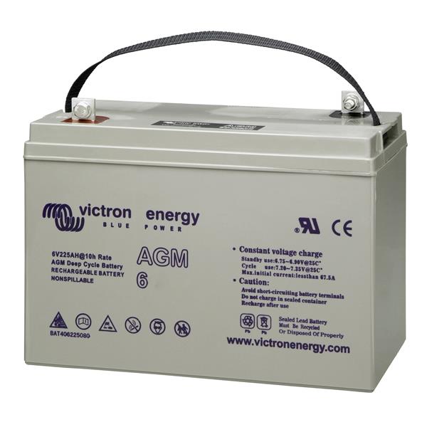 Victron Energy 6V/240Ah AGM Deep Cycle Battery