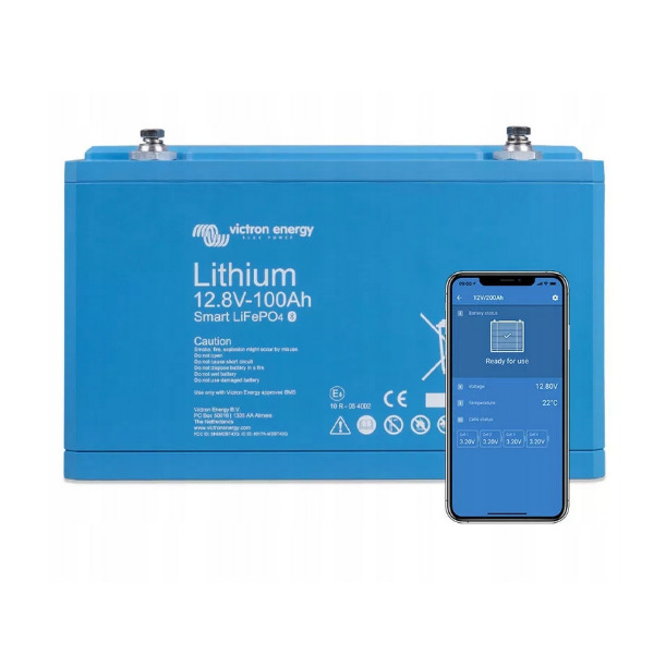 Victron LiFePO4 Smart Lithium Battery - 12,8V/100Ah