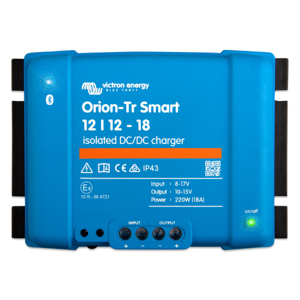 Victron Orion-Tr Smart Isolated DC-DC Charger - 12/12V-18A / 220W