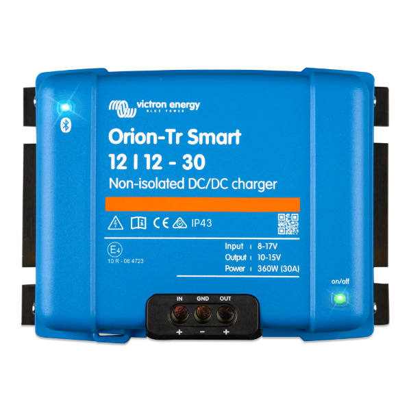 Victron Orion-Tr Smart DC-DC Charger - Non-Isolated - 12/12-30A / 360W
