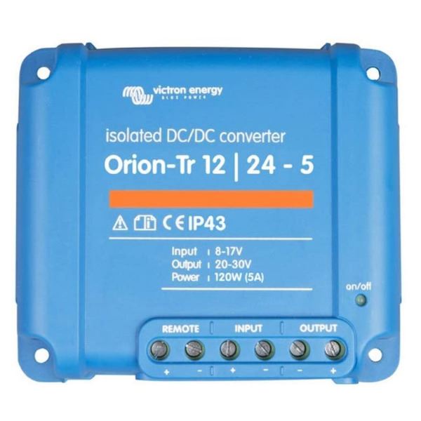 Victron Energy Orion-Tr 12/24-5A DC-DC Converter - 120W - Isolated
