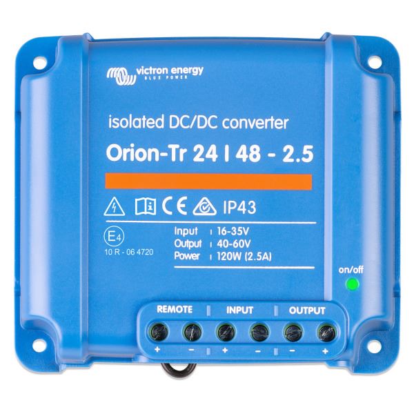 Victron Energy Orion-Tr 24/48-2,5A DC-DC Converter - 120W - Isolated