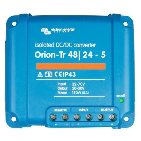 Victron Energy Orion-Tr 48/24-5A DC-DC Converter - 120W - Isolated