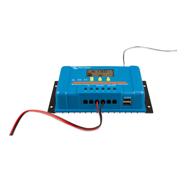 Victron BlueSolar DUO-LCD / USB PWM Solar Regulator - 12/24V-20A - Image 2