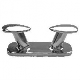 Waveline Horn Bollard - S/Steel 6 1/2