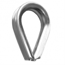 Waveline Thimbles - Stainless Steel 18mm (304)
