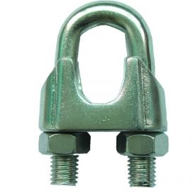 Waveline DIN741 wire rope clip SS316 2mm
