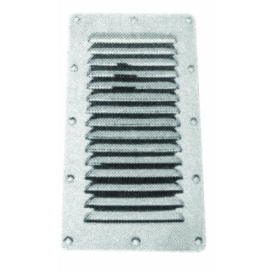 Waveline SS louvered vent 230x115mm AISI 316
