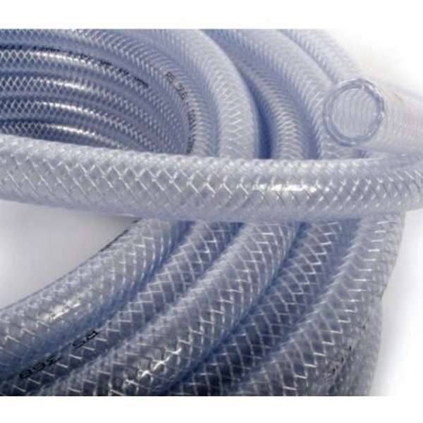 Waveline Clear Reinforced Hose (5/16 8mm Inner Diameter 14MM Outer Diameter)