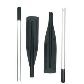 Waveline Aluminium Oars Short (1.34M) for 1.85-2.30M Boat (Pair) Black Waveline Aluminium Oars Short (1.34M) for 1.85-2.30M Boat (Pair) Black