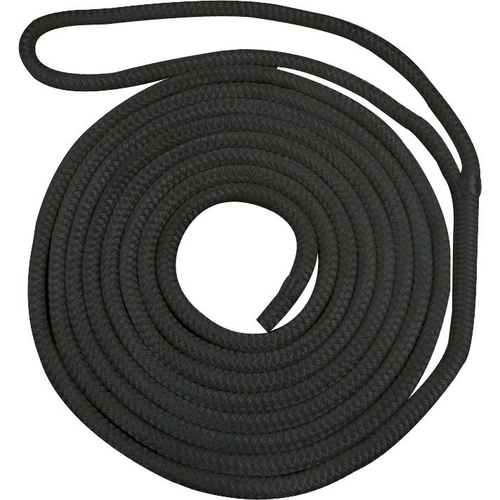 Waveline Waveline 16mm Pre-Spliced Dockline Black 10M