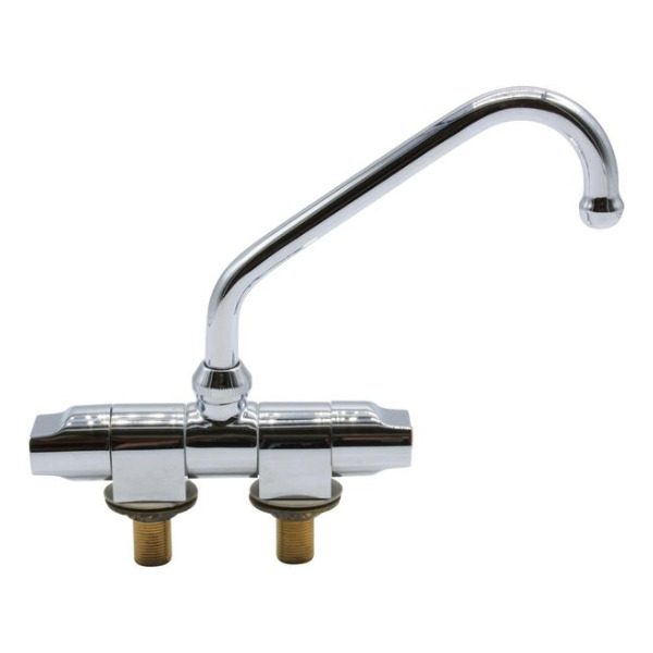 Whale TB4112 Compact Mixer Faucet - Metal - Hot and Cold