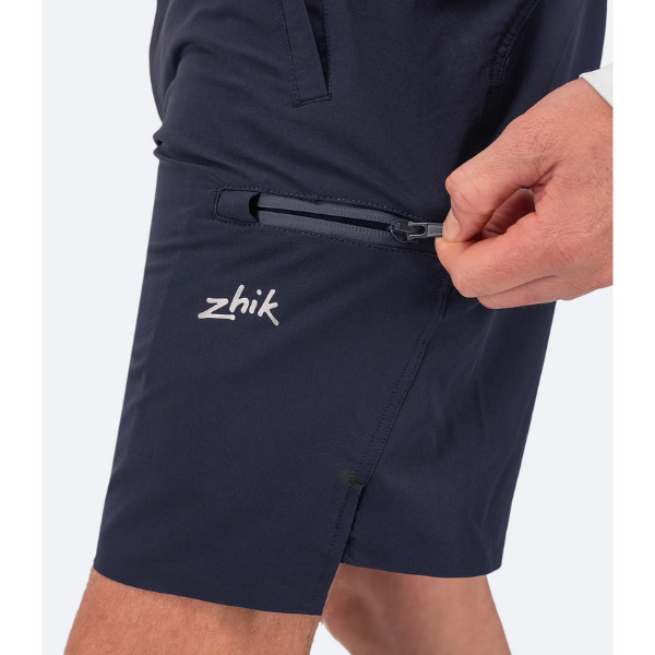Zhik Performance Stretch Fast Dry Deck Shorts - Mens - Navy Blue - L - Image 4