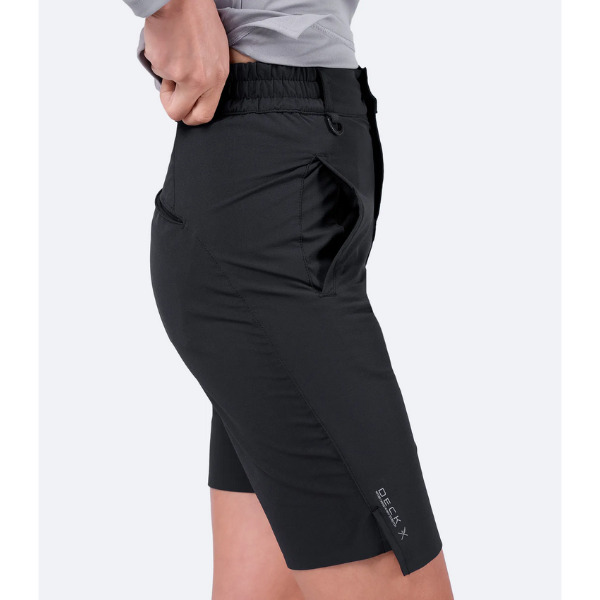 Zhik Performance Stretch Fast Dry Deck Shorts - Womens - Anthracite - L - Image 2