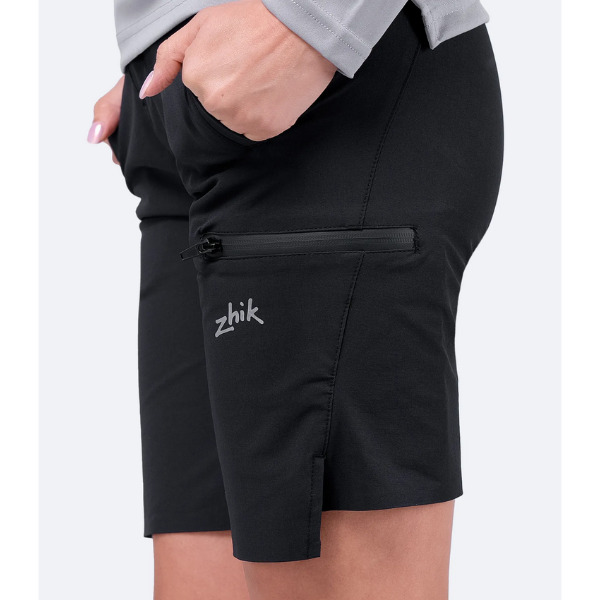 Zhik Performance Stretch Fast Dry Deck Shorts - Womens - Anthracite - L - Image 3