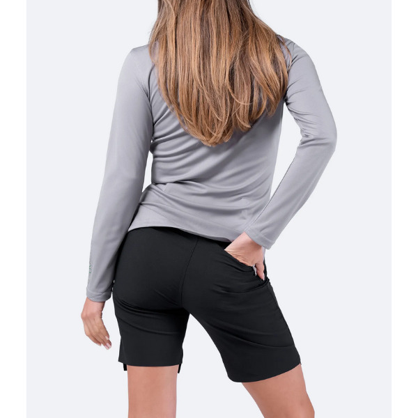 Zhik Performance Stretch Fast Dry Deck Shorts - Womens - Anthracite - L - Image 4