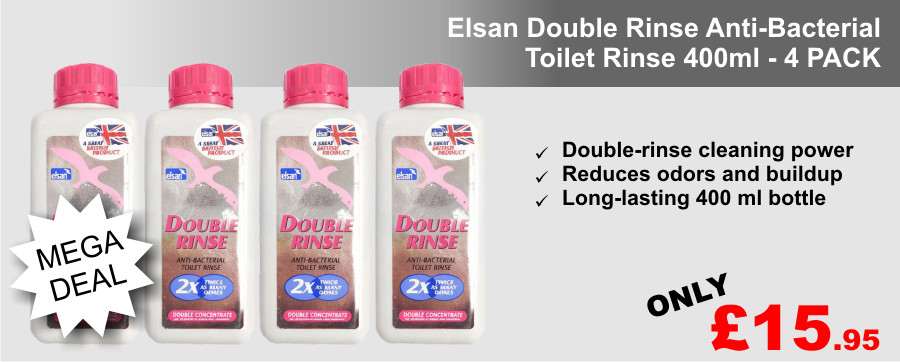 Elsan Double Rinse 4 Pack